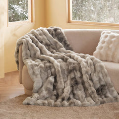 Homemate Marbled Heated Blanket1