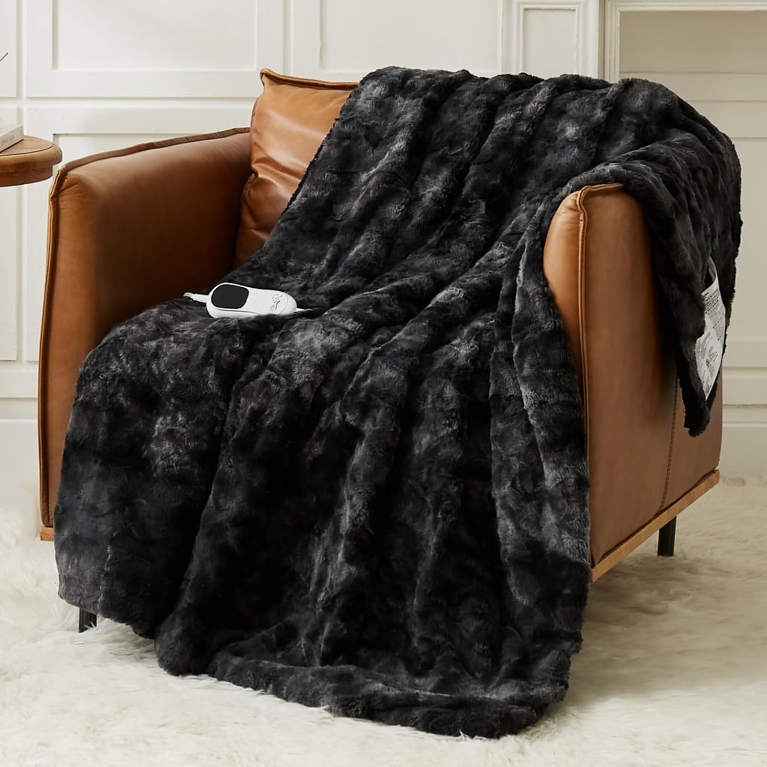 Homemate Marbled Heated Blanket
