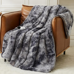 Homemate Marbled Heated Blanket