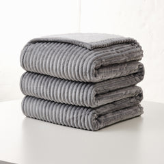 Homemate Striped Heated Blanket