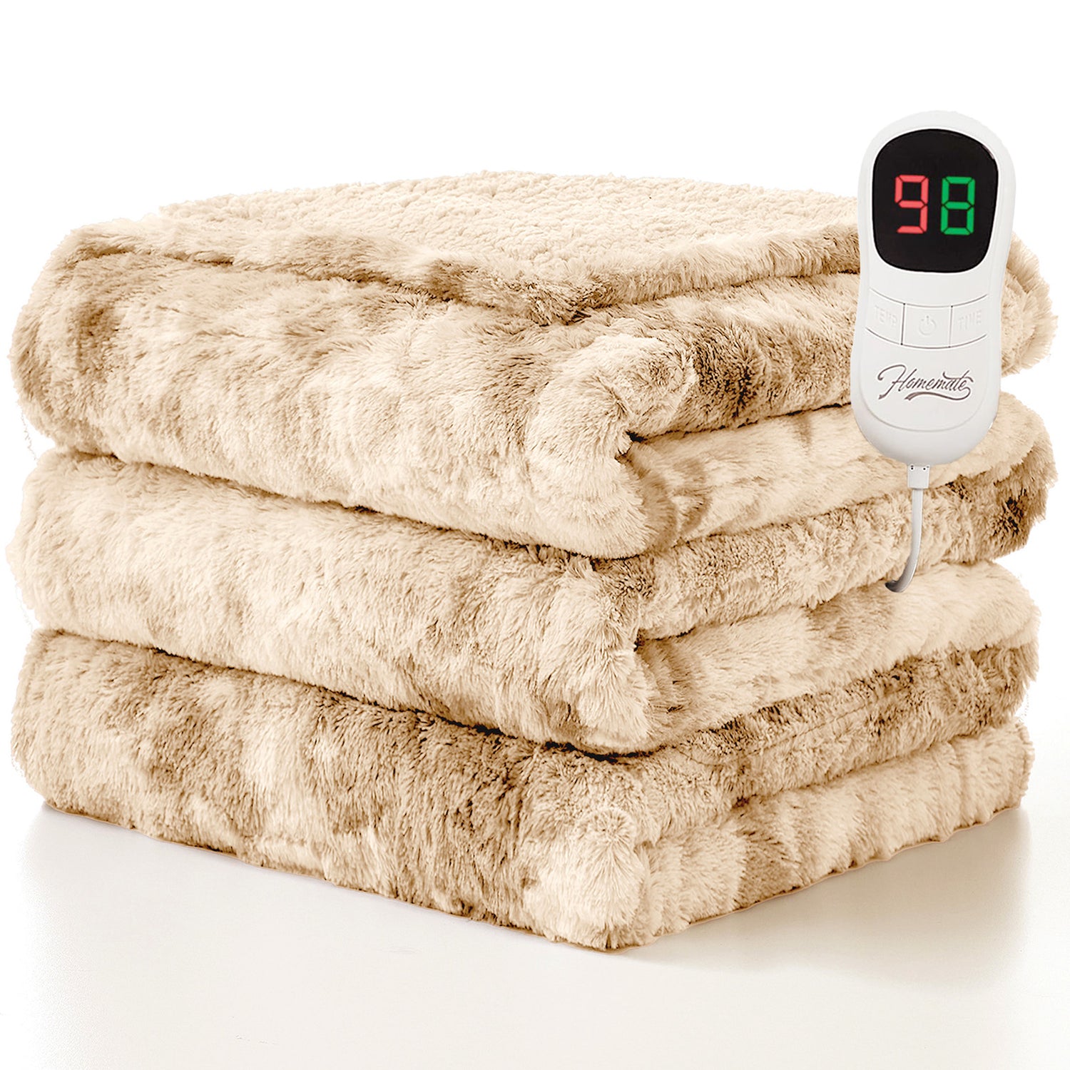 Luxe Plush Heated Blanket