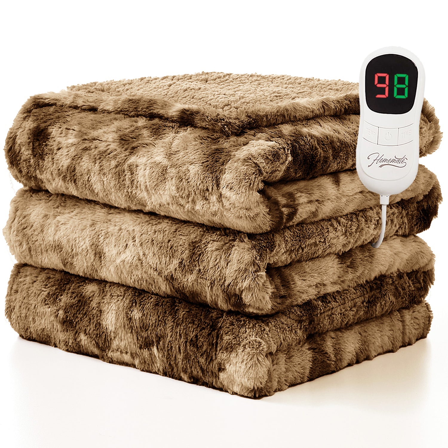 Luxe Plush Heated Blanket