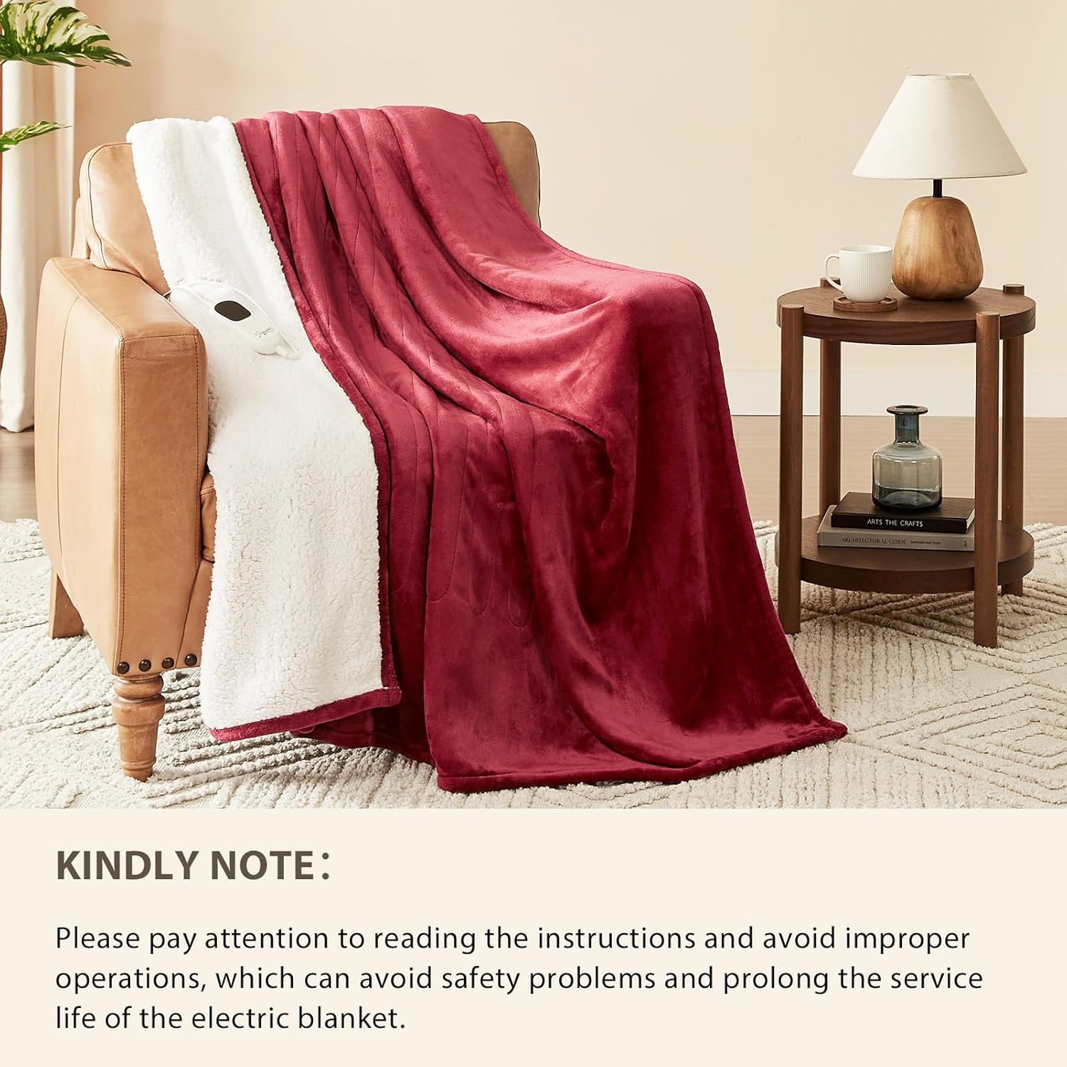 Homemate Classic Heated Blanket