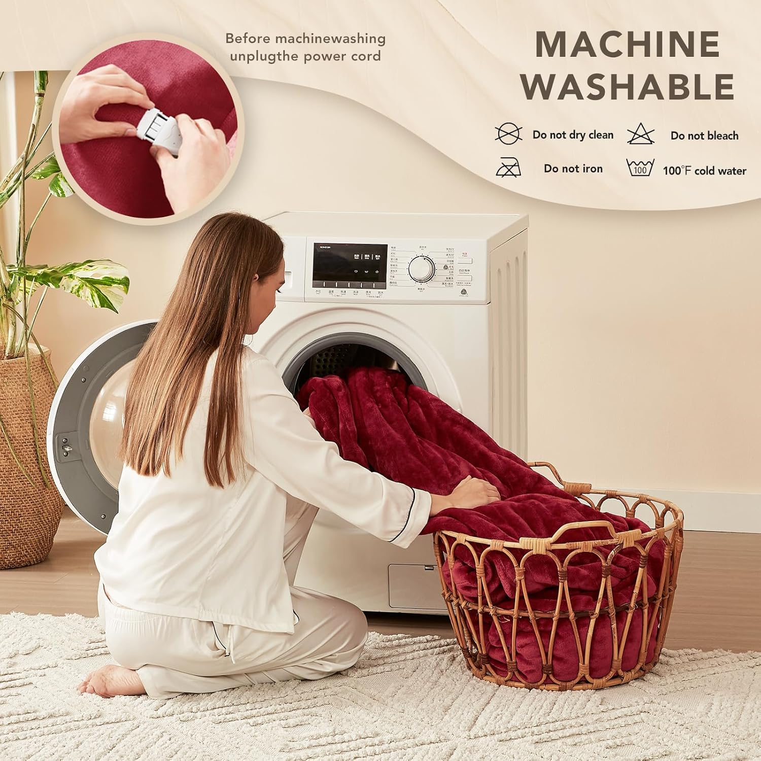 Homemate Classic Heated Blanket