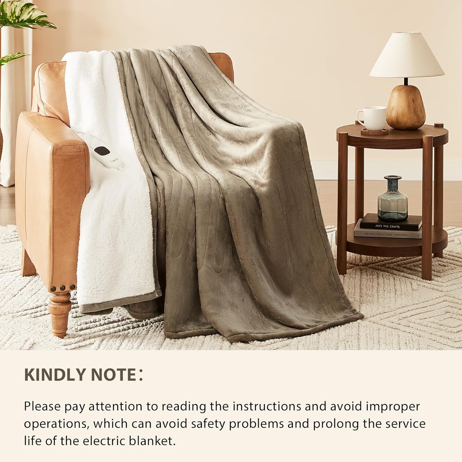 Homemate Classic Heated Blanket