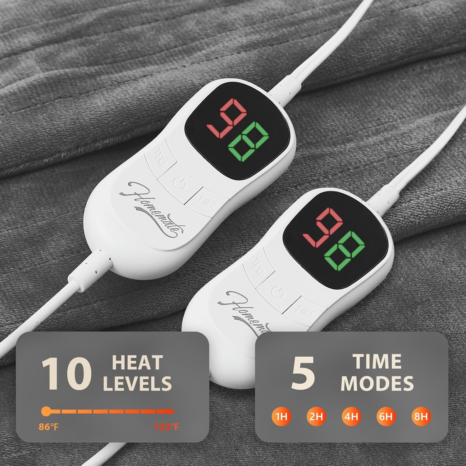 Homemate Classic Heated Blanket
